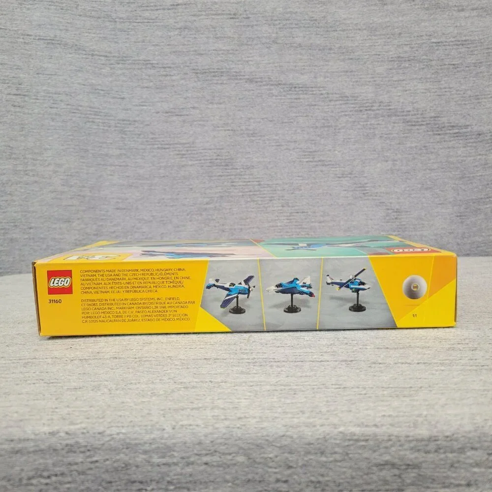 Lego Creator 3 in 1 Aircraft: Race Plane 31160